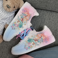 cartoon anime couple shoes breathable sneakers - Thumbnail 7