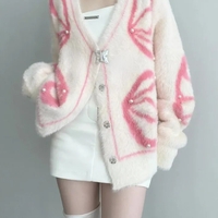 Fluffy Butterfly Sweater  - Thumbnail 2