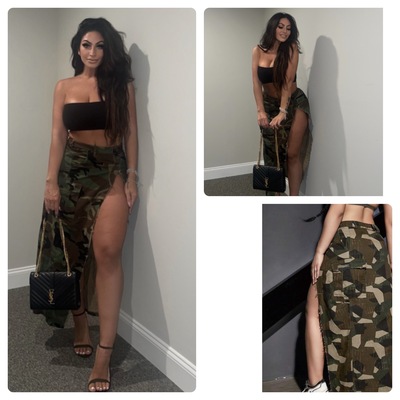 Camo skirt-td - Thumbnail 3