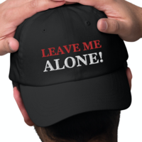 Free Shipping-LEAVE ME ALONE CAP - Thumbnail 1