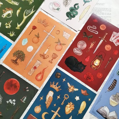 Fantasy aesthetic a5 prints
