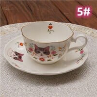 New cute cat tea cup set - Thumbnail 5