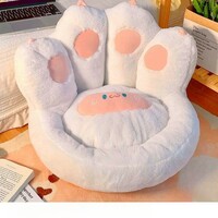 Cute Cat Claw Lazy Seat Cushion Backrest Integrated Butt Cushion - Thumbnail 2