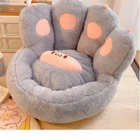 Cute Cat Claw Lazy Seat Cushion Backrest Integrated Butt Cushion - Thumbnail 1