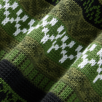 VINTAGE PATTERN KNIT SWEATER  - Thumbnail 6