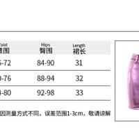 Pink Metalic Pocket Mini Skirt  - Thumbnail 9