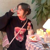 Sweet Bear Cake Print Sweater  - Thumbnail 4