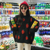 Strawberry Knit Sweater  - Thumbnail 5