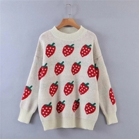 Strawberry Knit Sweater  - Thumbnail 8