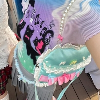 Rainbow Cat Graffiti Short Sleeve Shirt  - Thumbnail 8