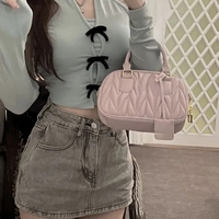 Bow Off Shoulder Long Sleeve Top - Thumbnail 4