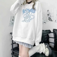 Knuckle Ring Bad Girl Print Sweater  - Thumbnail 6