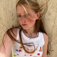 Cartoon Print Sleeveless Tank Top  - Thumbnail 4