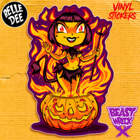 DEVIL DOLL X Vinyl Sticker - Thumbnail 1