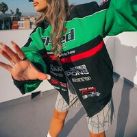 SPEED COLORBLOCK RACING JACKET - Thumbnail 1