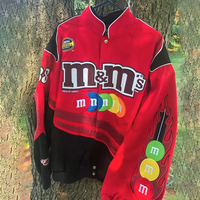 M&MS BOMBER JACKET RED - Thumbnail 1