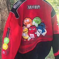 M&MS BOMBER JACKET RED - Thumbnail 2