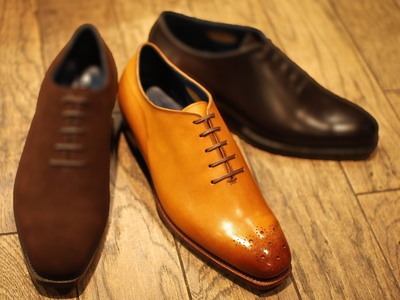 Men's Tan Brown Brogue Dress Handmade Shoes