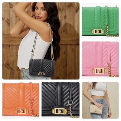 Pleated clutch crossbody-td