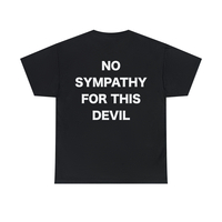 Free Shipping-NO SYMPATHY FOR THIS DEVIL TEE - Thumbnail 3