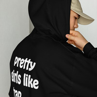 Free Shipping-PRETTY GIRLS LIKE TRAP MUSIC HOODIE - Thumbnail 1