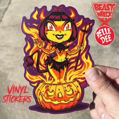 DEVIL DOLL X Vinyl Sticker