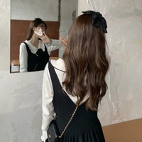 Bow Peterpan Collar Knit Sweater  - Thumbnail 9