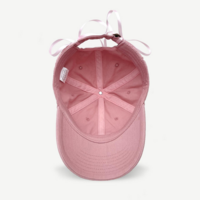 Bow Ribbon Rhinestone Baseball Cap  - Thumbnail 5