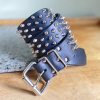 1.75" wide 3-2-3 Short British Stud Belt - Thumbnail 9