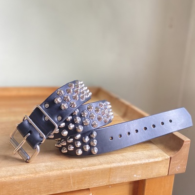 1.75” wide 3-2-3 standard british stud belt