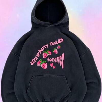 Strawberry fields forever hoodie - Thumbnail 3