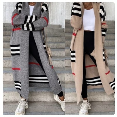 Fashion knit cardigan-td - Thumbnail 3