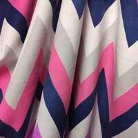 Chevron Pinks Velvet - Thumbnail 4