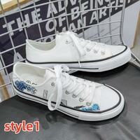 Breathable new style casual and versatile low-cut sneakers for summer - Thumbnail 2