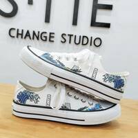 Breathable new style casual and versatile low-cut sneakers for summer - Thumbnail 7
