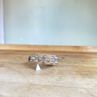 Champagne 2-1-2 short british stud Bracelet - Thumbnail 8