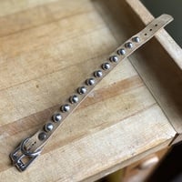 1-Row Mini Standard Cones Champagne Wristband - Thumbnail 8