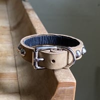 1-Row Mini Standard Cones Champagne Wristband - Thumbnail 7