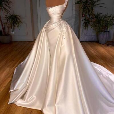 Elegant women wedding dresses prom dress，1640 - Thumbnail 1