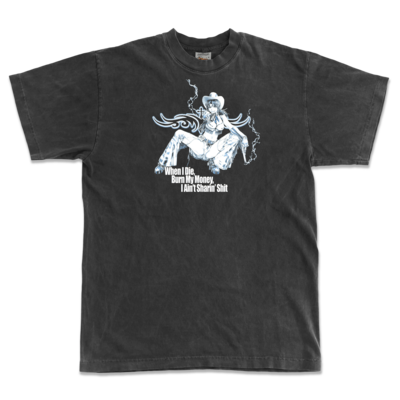 "Burn My Money" Black Lagoon Tee