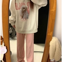 Rabbit Print Crew Neck Sweatshirt  - Thumbnail 2