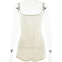 Floral Open Back Playsuit -2