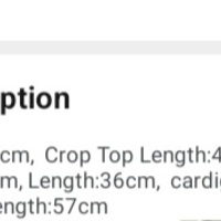 2PCS Floral Crop Top + Cardigan  - Thumbnail 6