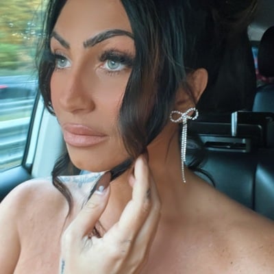 Rhinestone bow earrings-td