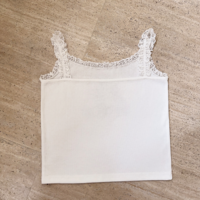 Cat Lace Trim Crop Top  - Thumbnail 8