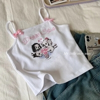 Dog Bow Print Tank Top  - Thumbnail 6