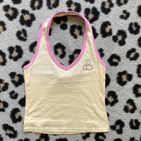 Cherry Rhinestone Patchwork Tank Top  - Thumbnail 3