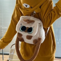Bear Print Zip Up Hoodie - Thumbnail 2