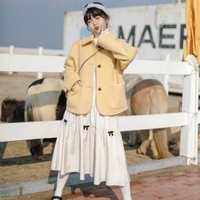 White Bow Maxi Skirt  - Thumbnail 2