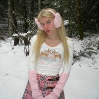 Bear & Gingerbread V Neck Long Sleeve Shirt  - Thumbnail 1